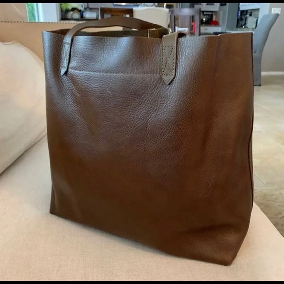 Madewell The Suede Inset Edition Tote - Picture 4 of 5